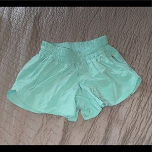 Lululemon shorts teal